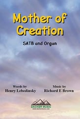 Mother of Creation SATB choral sheet music cover